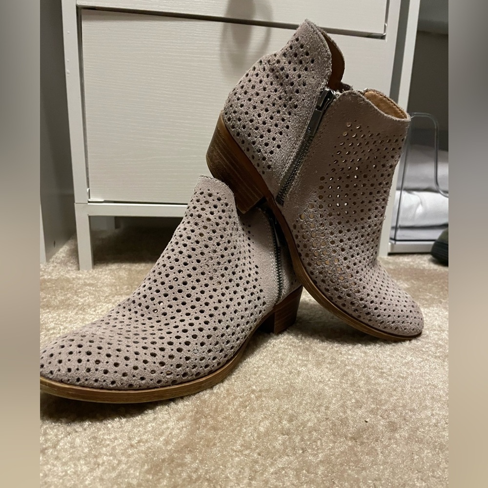 Lucky Brand Suede Booties